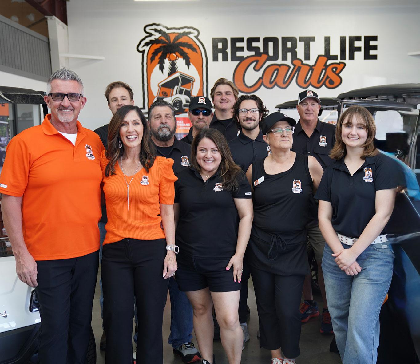 Staff photo at Resort Life Carts